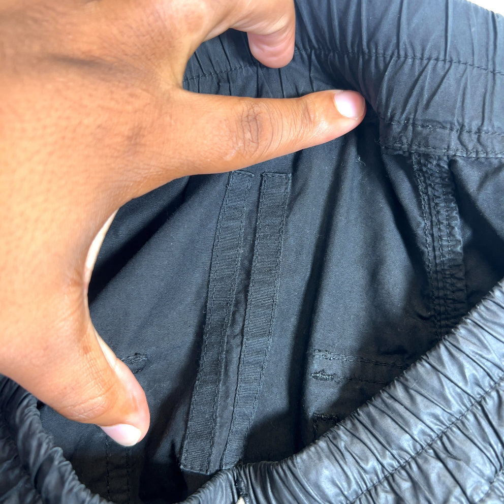 Rick Owens DRKSHDW SS15 Waxed Pod Shorts