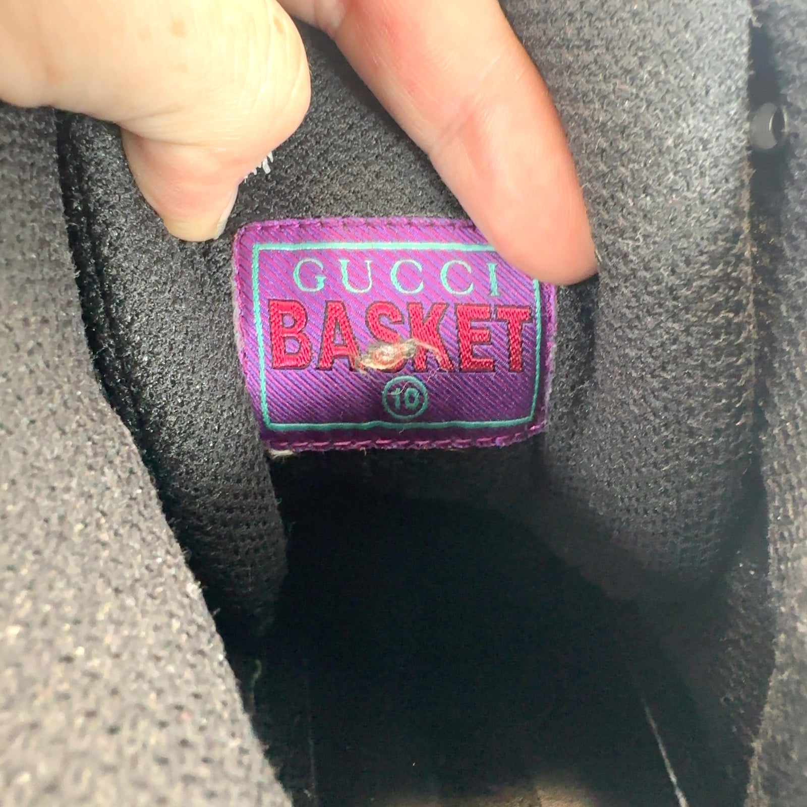 Gucci Basket Demetra Hightop Sneakers