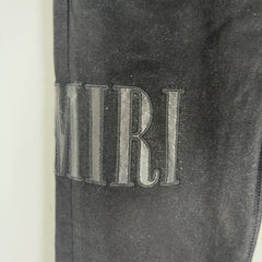 Amiri Thigh Logo Black/Black Jeans