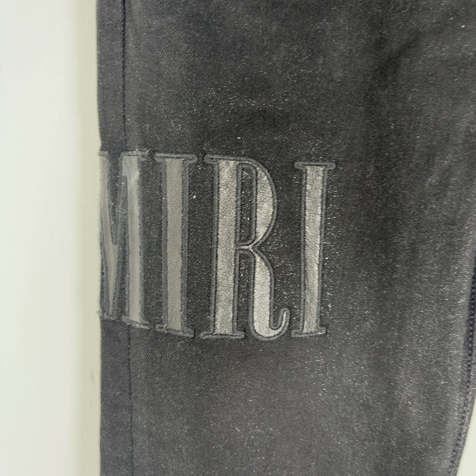 Amiri Thigh Logo Black/Black Jeans