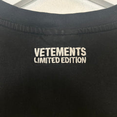 Vetements Star Wars Black T-shirt Size M