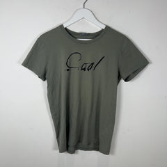 Dior 'Coal' Olive Graphic T-Shirt
