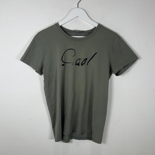 Dior 'Cool' Olive Graphic T-Shirt