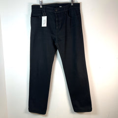 The Row Straight Leg Black Jeans