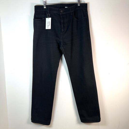 The Row Straight Leg Black Jeans