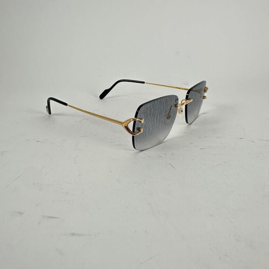 Cartier C Signature Monogram Lense Sunglasses