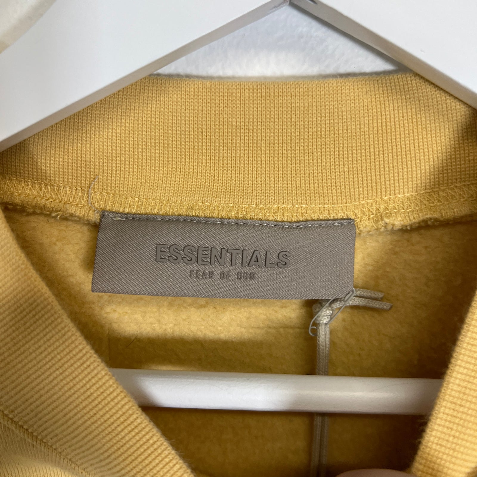 Essentials Yellow Crewneck Size XS