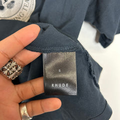 Rhude Navy East Hampton Catamaran T-Shirt Size S