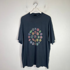 Balenciaga Spiral Crest Logo T-Shirt