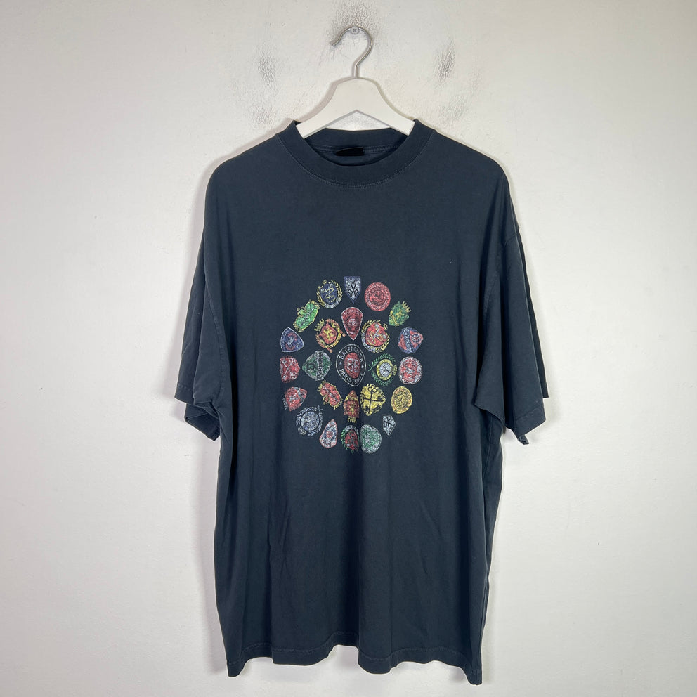Balenciaga Spiral Crest Logo T-Shirt