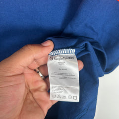 Brain Dead x Sergio Tacchini Blue Polo Shirt Size L