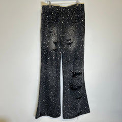 Vale Black Forever Rain Denim Jeans Size 32