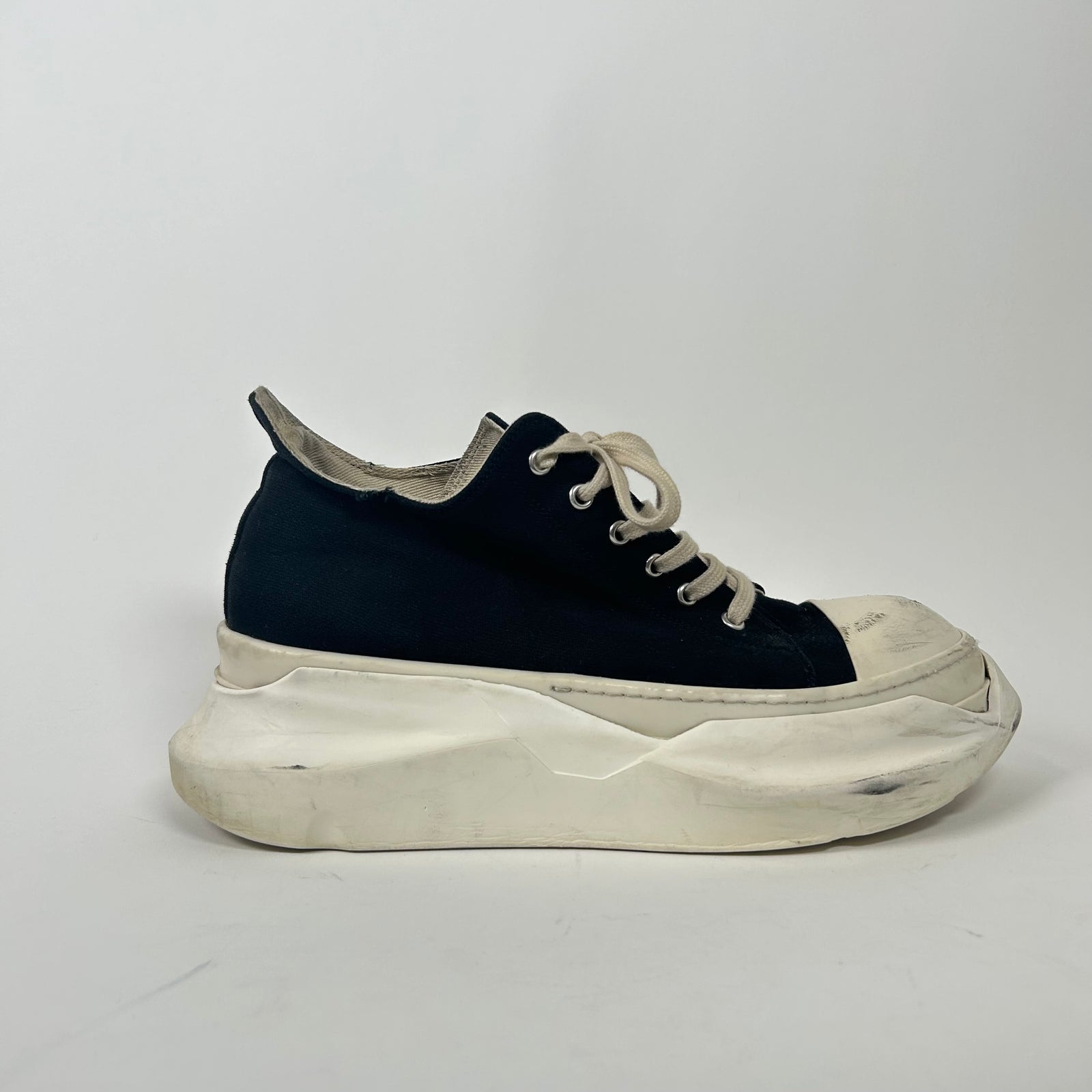 Rick Owens Black Abstract Ramones Size 42