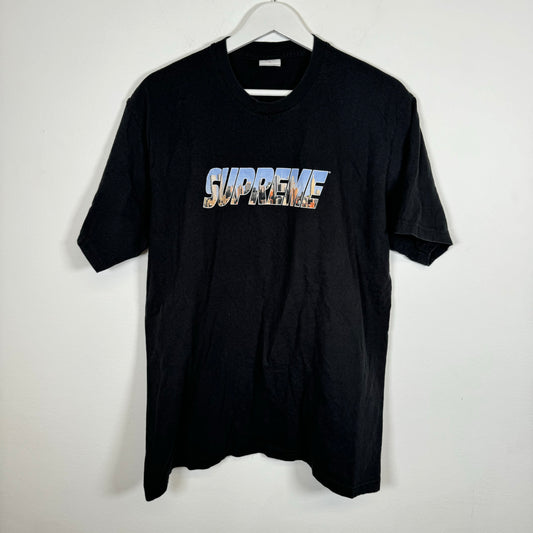 Supreme Black Slapshot Tee Size M