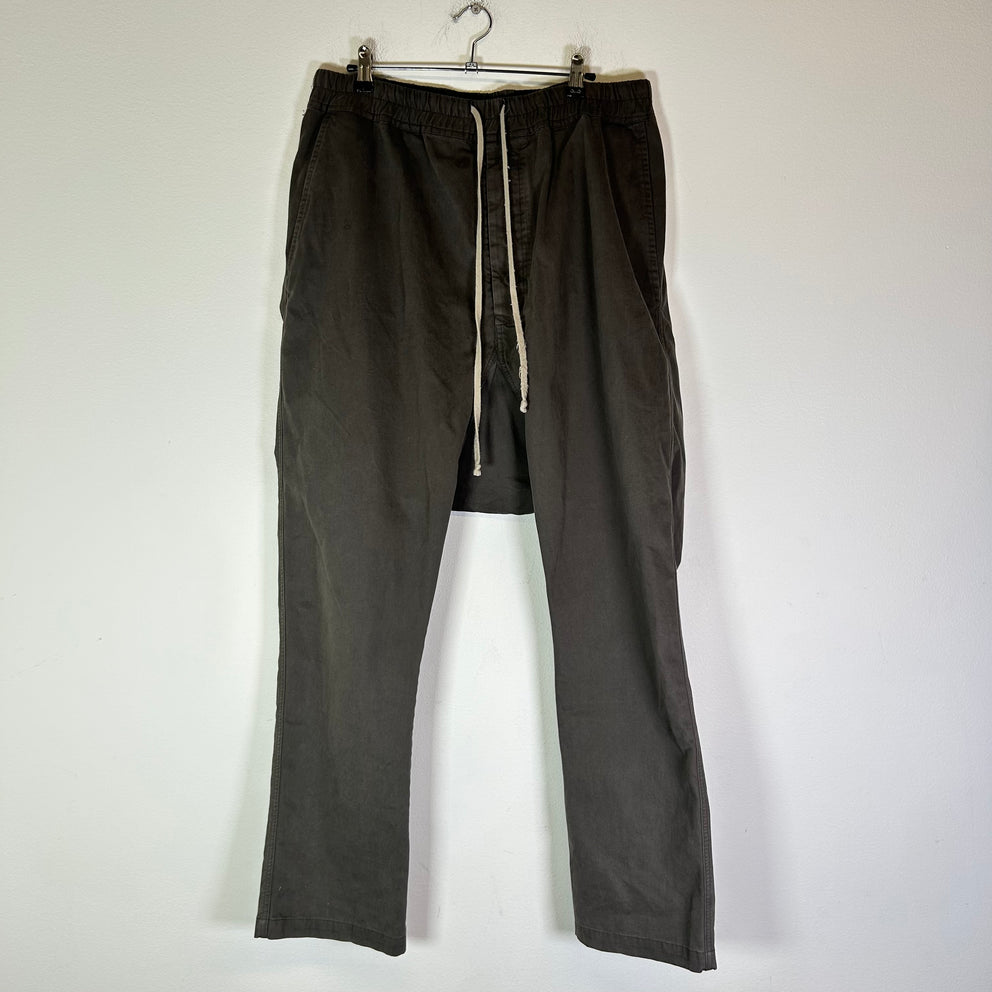 Rick Owens DRKSHDW FW16 Mastodon Moleskin Drop Crotch Pants