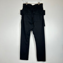 Rick Owens Drkshdw Black Creatch Cargos Pants Size L