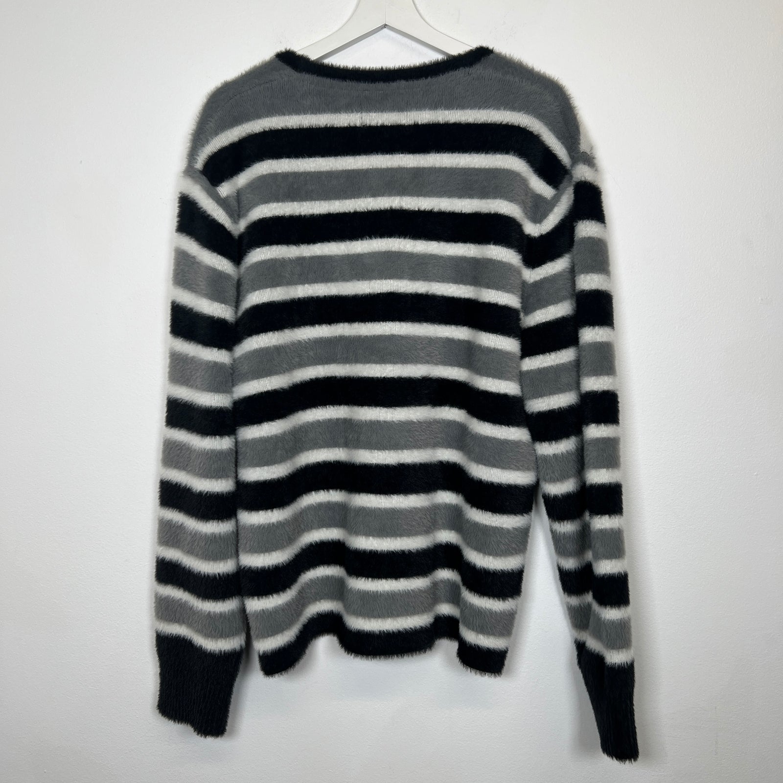 Stussy Striped Cardigan Size L