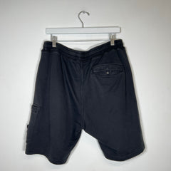 Stone Island Black Cargo Shorts