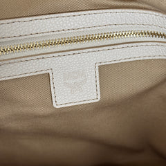 MCM Beige Liz Monogram Medium Tote Bag