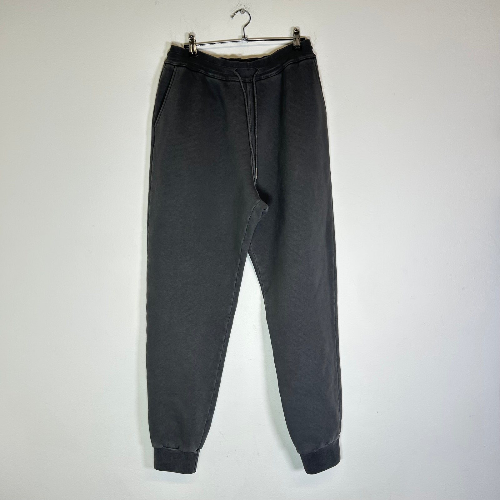 Thom Browne Dark Grey RWB Back Tag Sweatpants Size 3