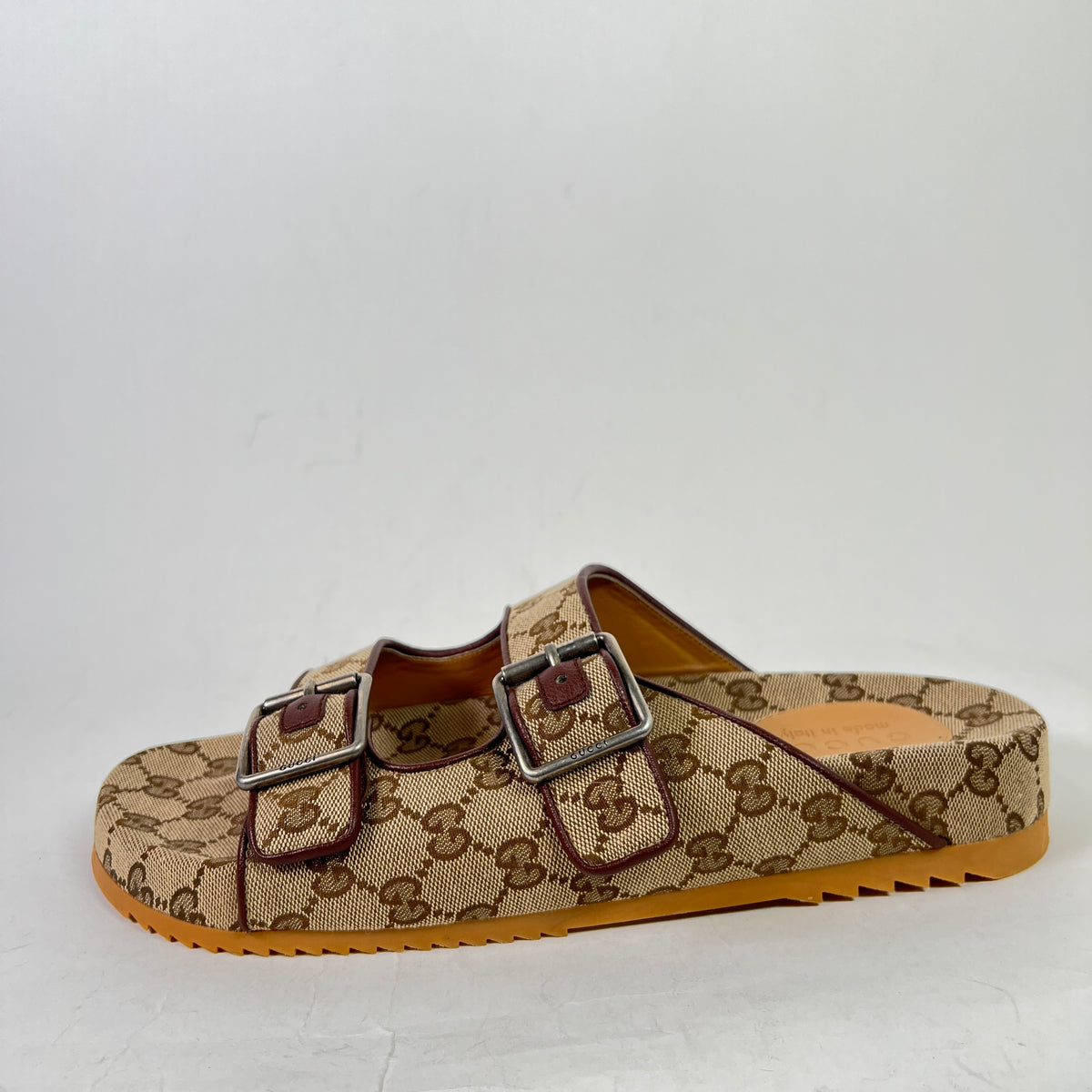 Gucci GG Canvas Sandals