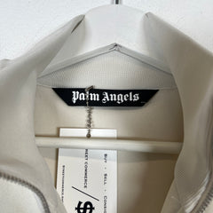 Palm Angels Cream Track Jacket Size M