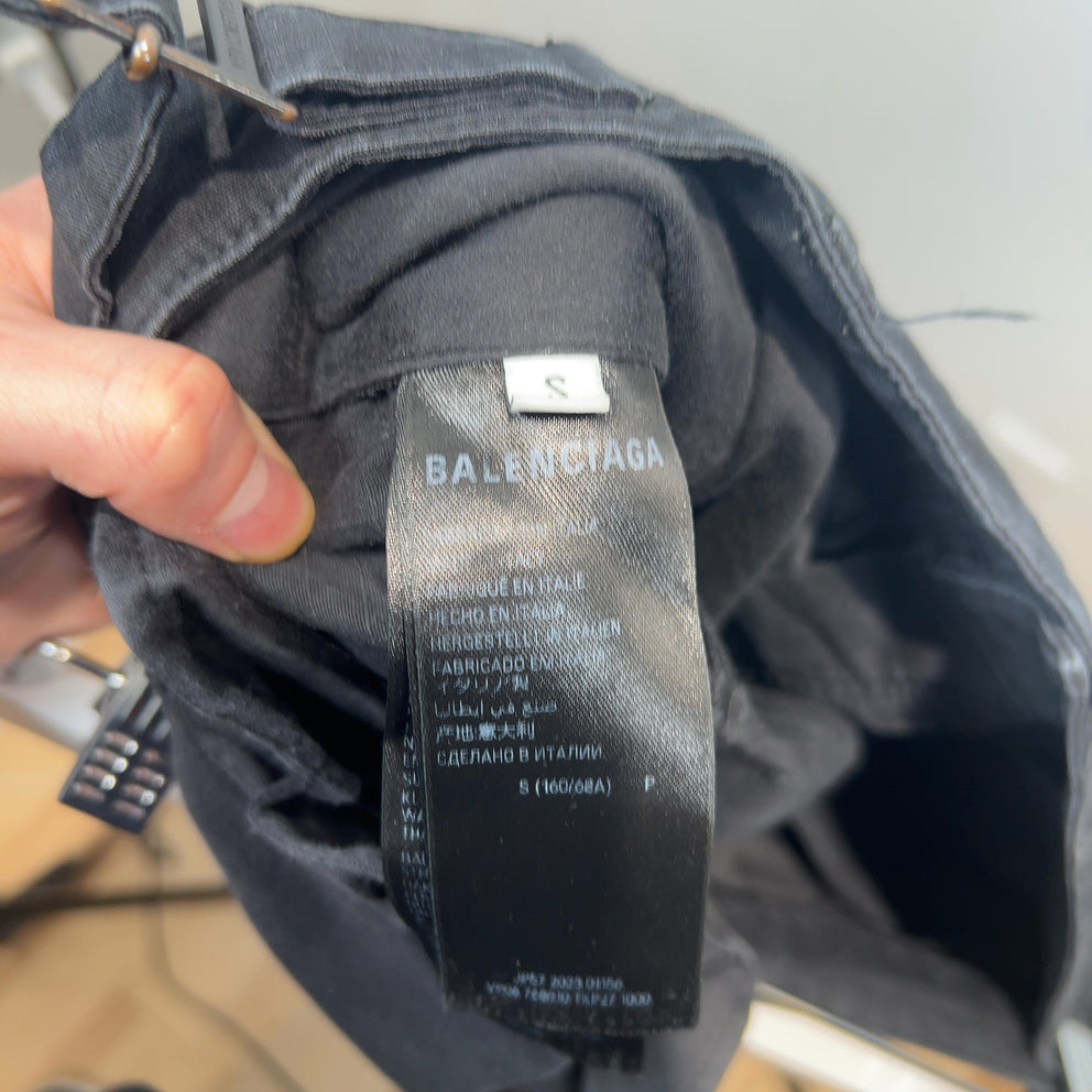 Balenciaga Flared Cargo Convertible Pants