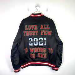 Supreme x Mitchell & Ness SS21 Satin Varsity Jacket