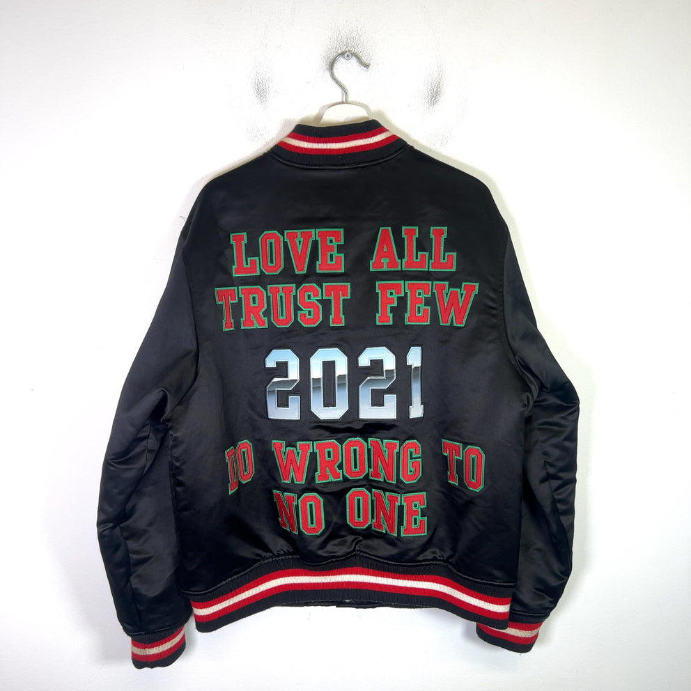 Supreme x Mitchell & Ness SS21 Satin Varsity Jacket