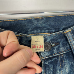 RRL Straight Fit Denim Jeans