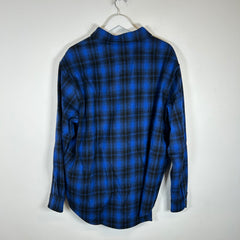 Celine Blue Wool Flannel Size M