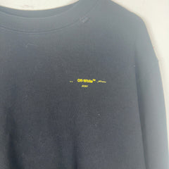 Off-White Yellow Marked Arrows Crewneck