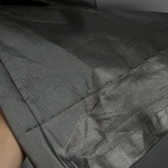 Rick Owens Silver Wide Leg Cargo Bela Pants Size 46