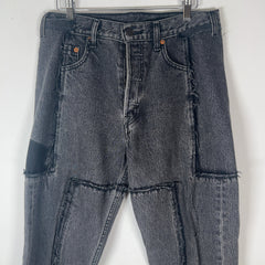 Vetements x Levis Reconstructed Straight Fit Denim Jeans
