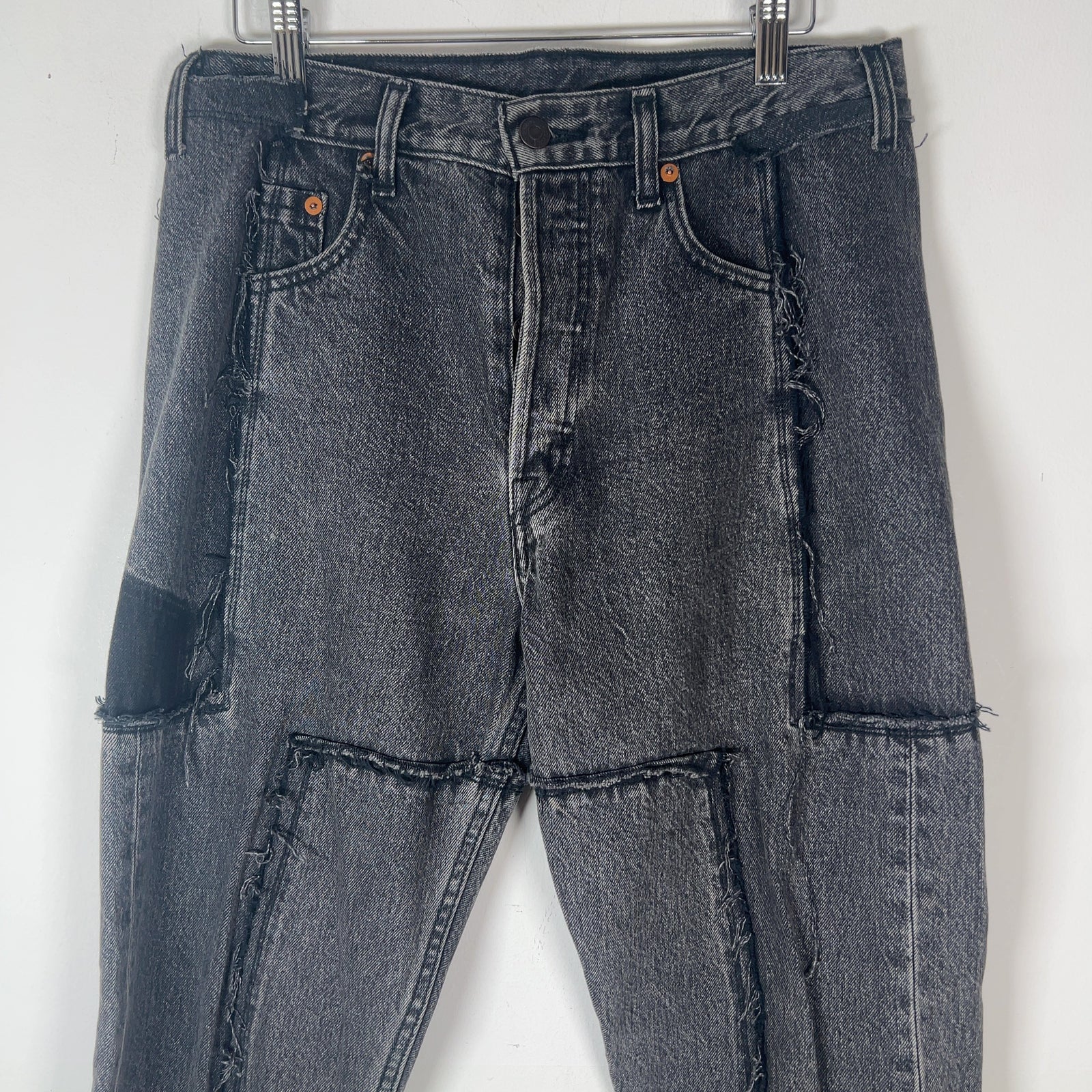 Vetements x Levis Reconstructed Straight Fit Denim Jeans