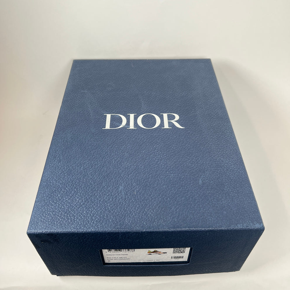 Dior B22 Brown/Khaki Sneaker Size 46