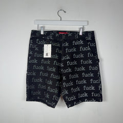 Supreme Fuck Denim Shorts