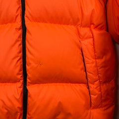 Supreme North Face Nupste Orange Puffer Size L