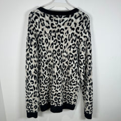 Huf Animal Print Knit Caradigan Size L