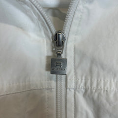 Balenciaga White/Red 3B Sport Track Jacket Size M