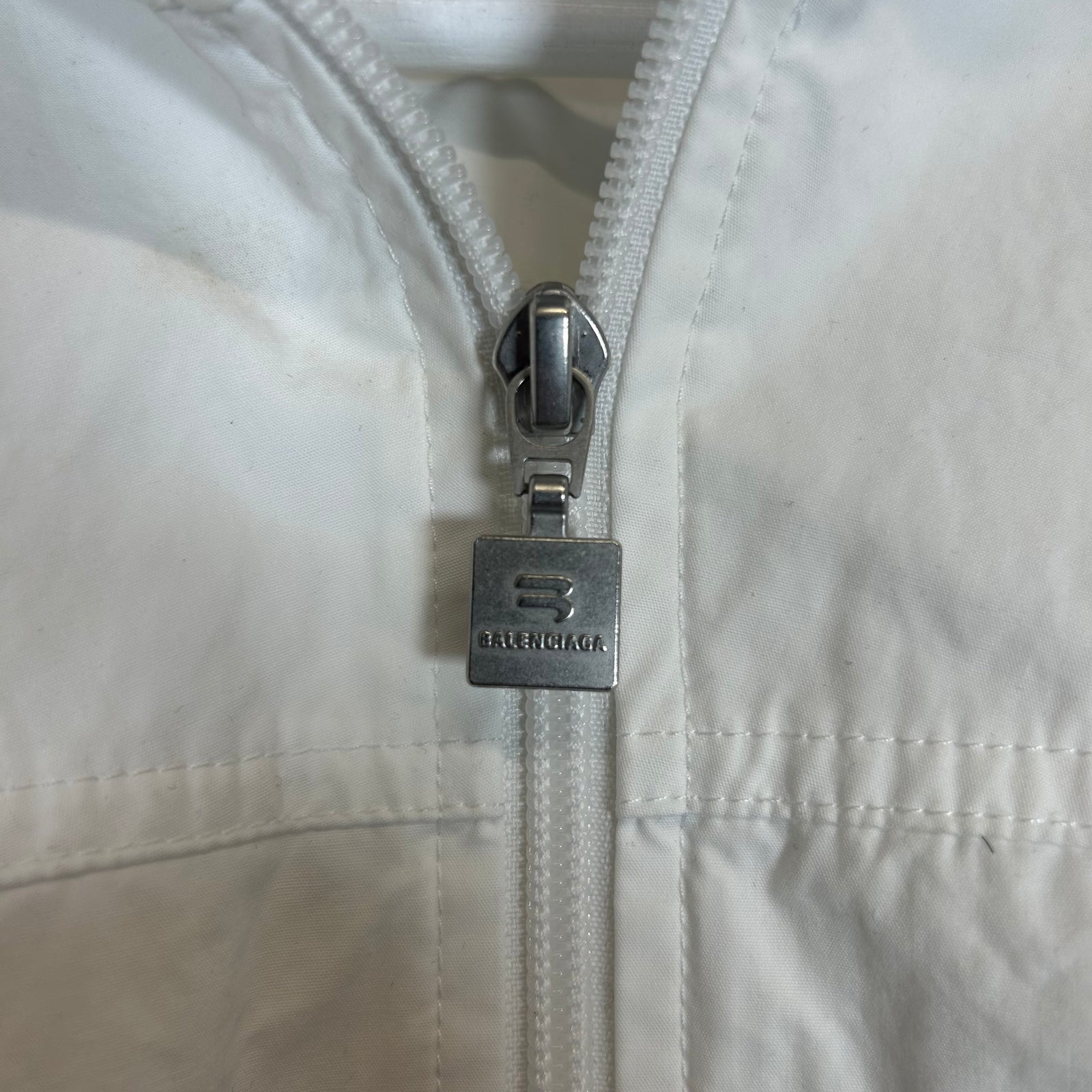 Balenciaga White/Red 3B Sport Track Jacket Size M
