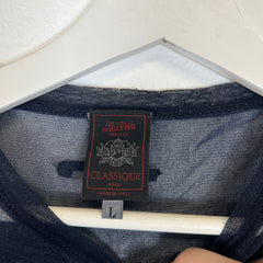 JPG Navy Mesh Longsleeve Sz L