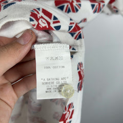 Bape England Ape Head Logo Polo Shirt