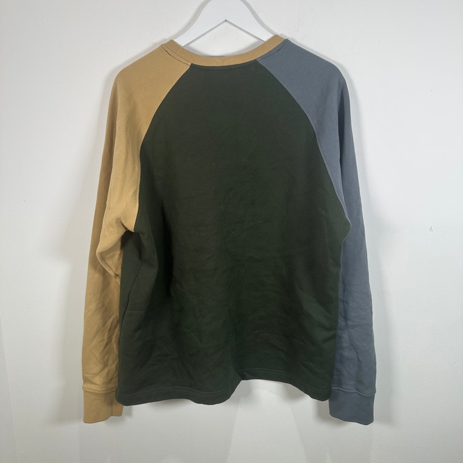 J.W. Anderson Color Block Logo Crewneck Size XL