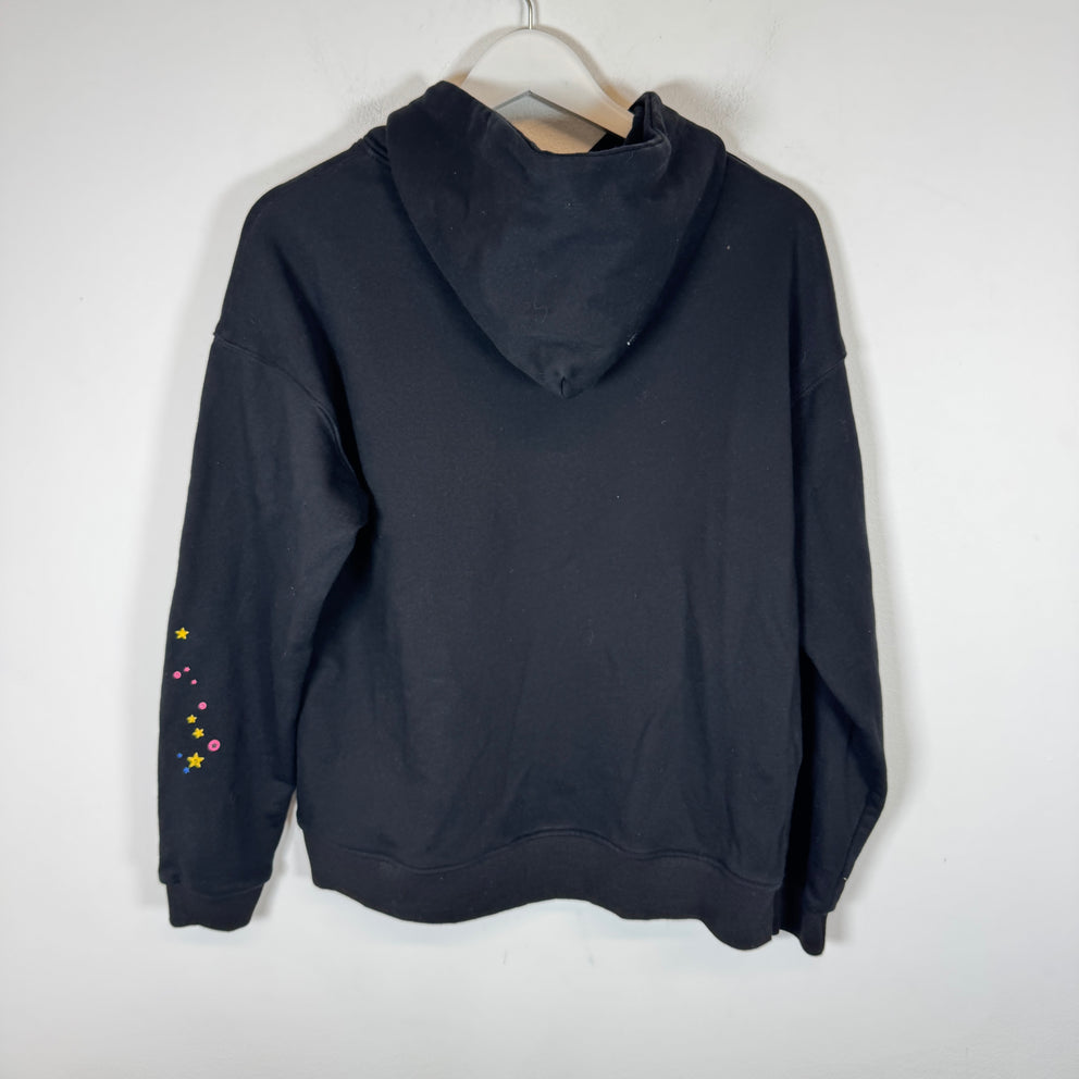 Sp5der Black P*nk Hoodie Size S