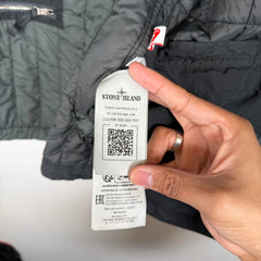 Stone Island Grey Quilted Nylon Stella Vest Size M