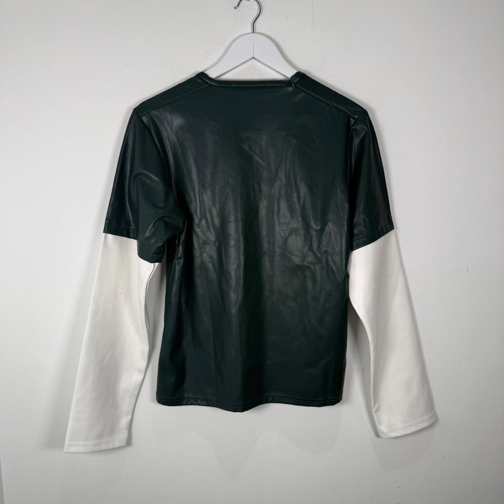 Mowalola Passport Leather Longsleeve Size S