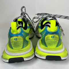 Balenciaga Fluorescent Yellow/Blue 3XL Sneaker Size 42