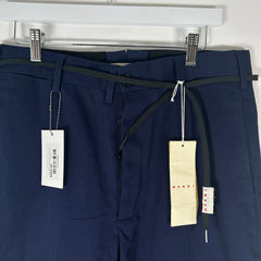 Marni Navy Rope Dress Pants Size 32