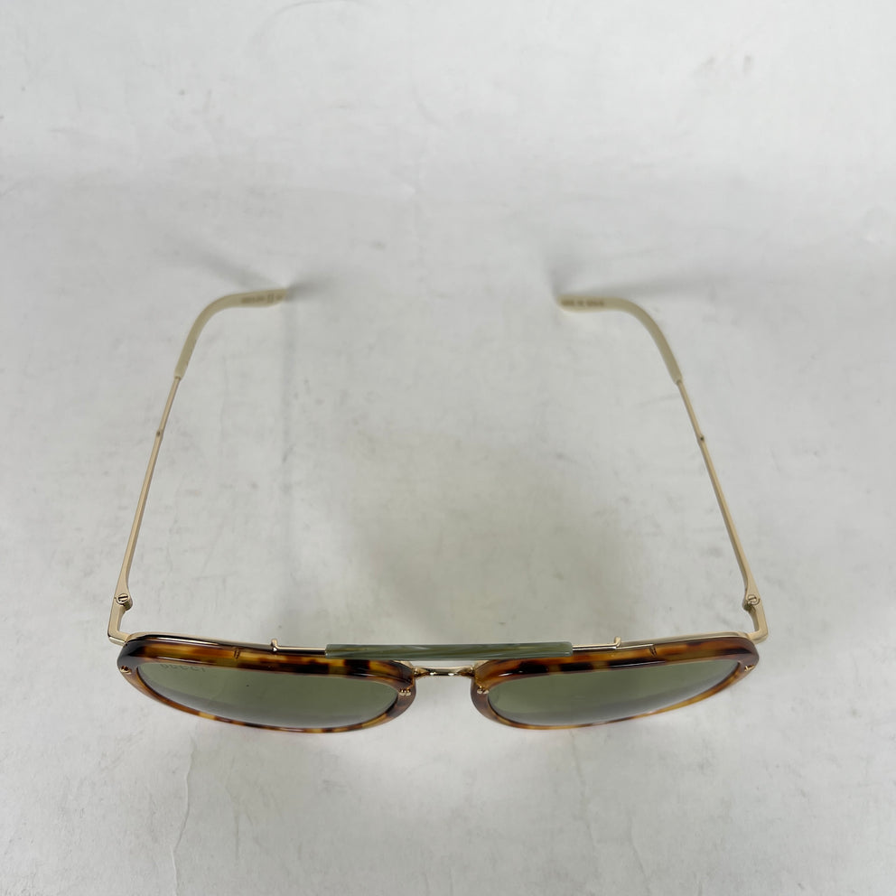 Gucci Tortoise/Green Sunglasses